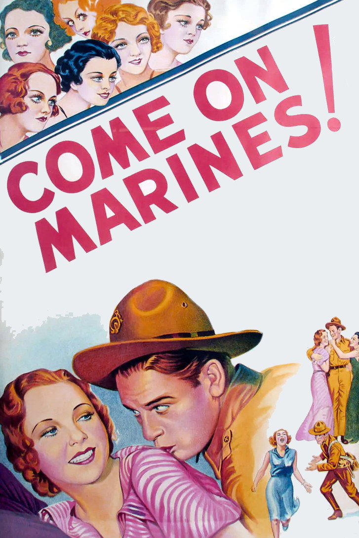 Come On, Marines! movie poster print