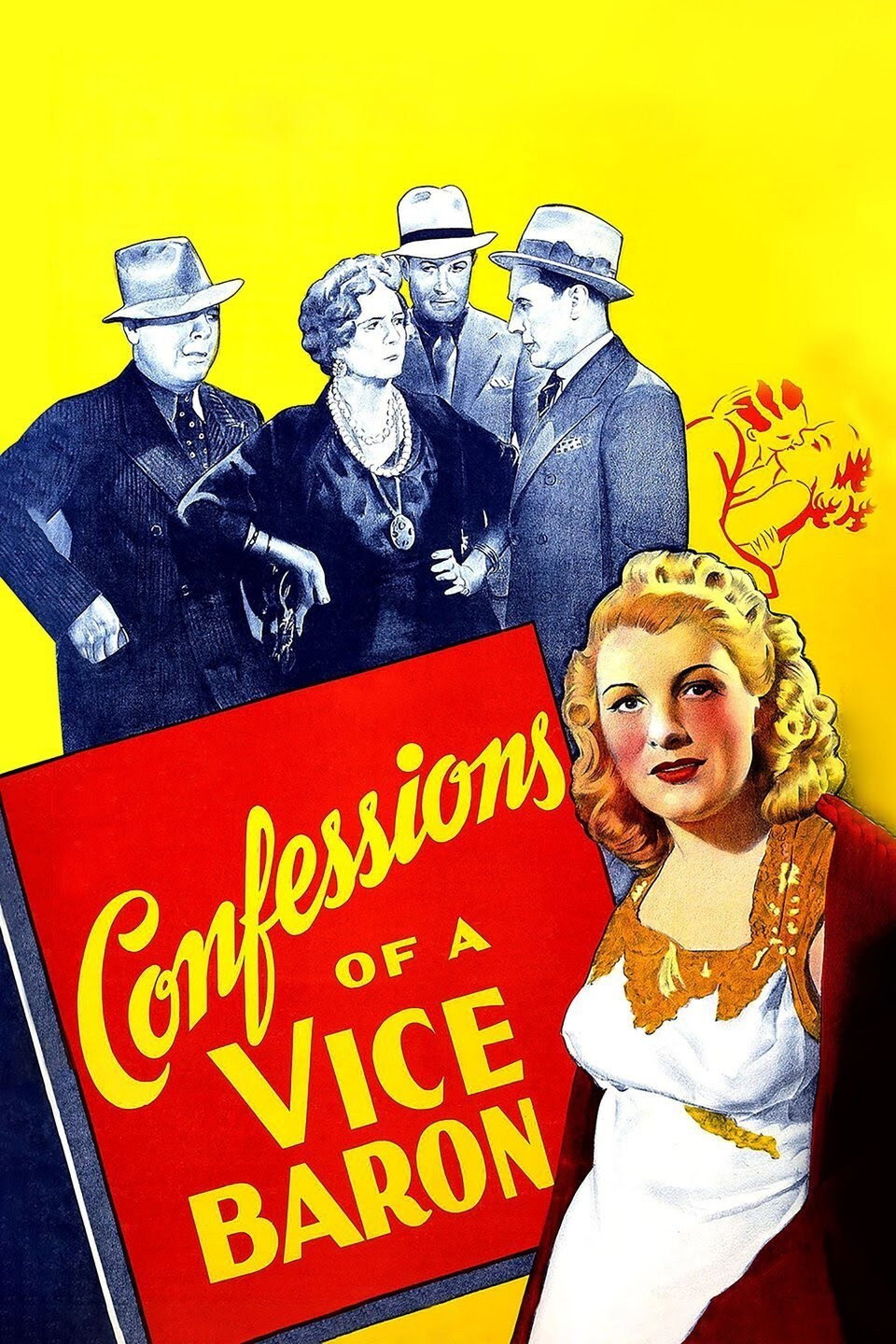 Confessions of a Vice Baron movie poster print