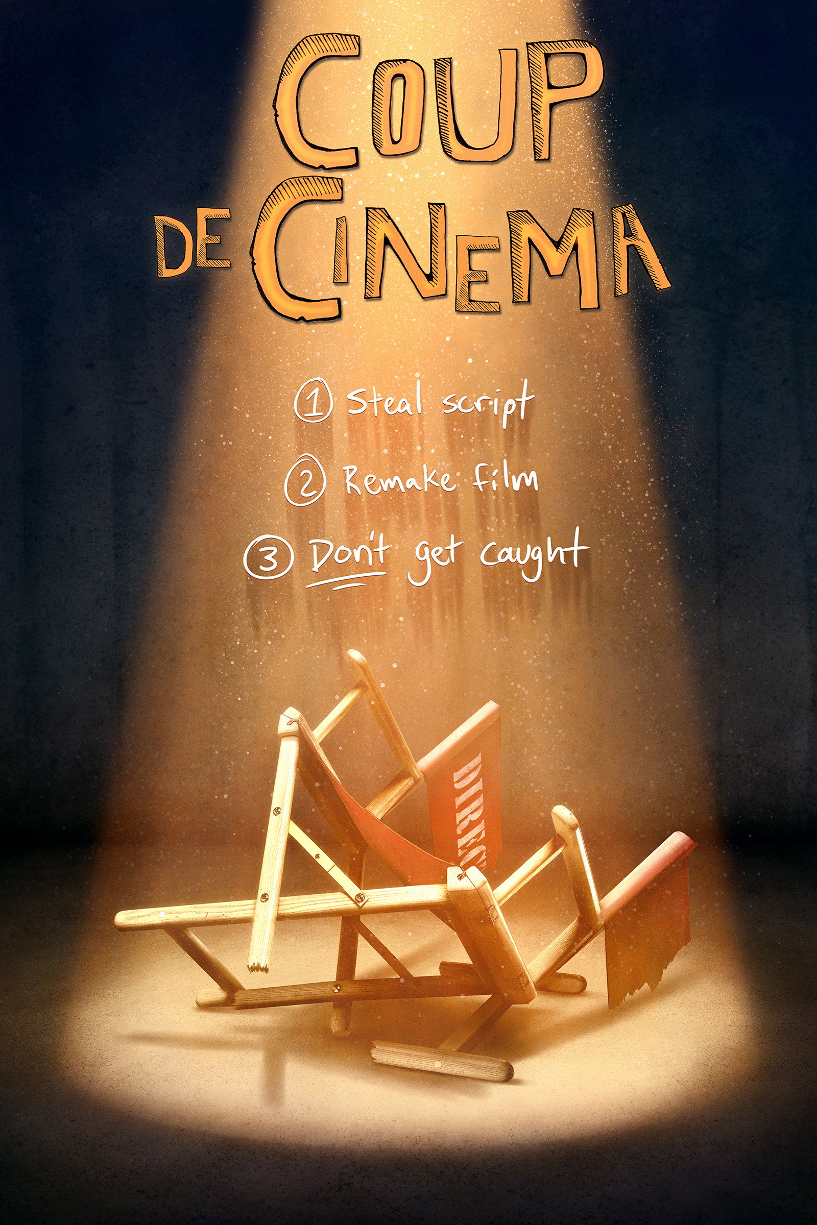 Coup de Cinema movie poster print