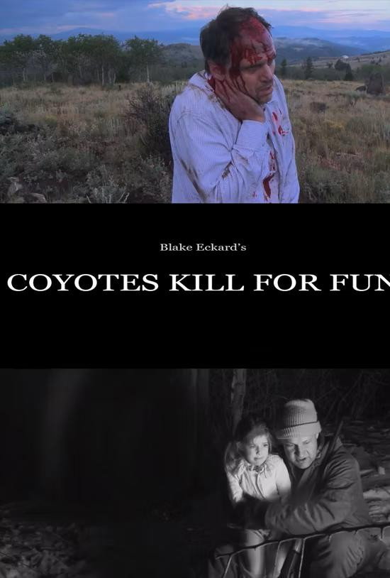 Coyotes Kill for Fun movie poster print