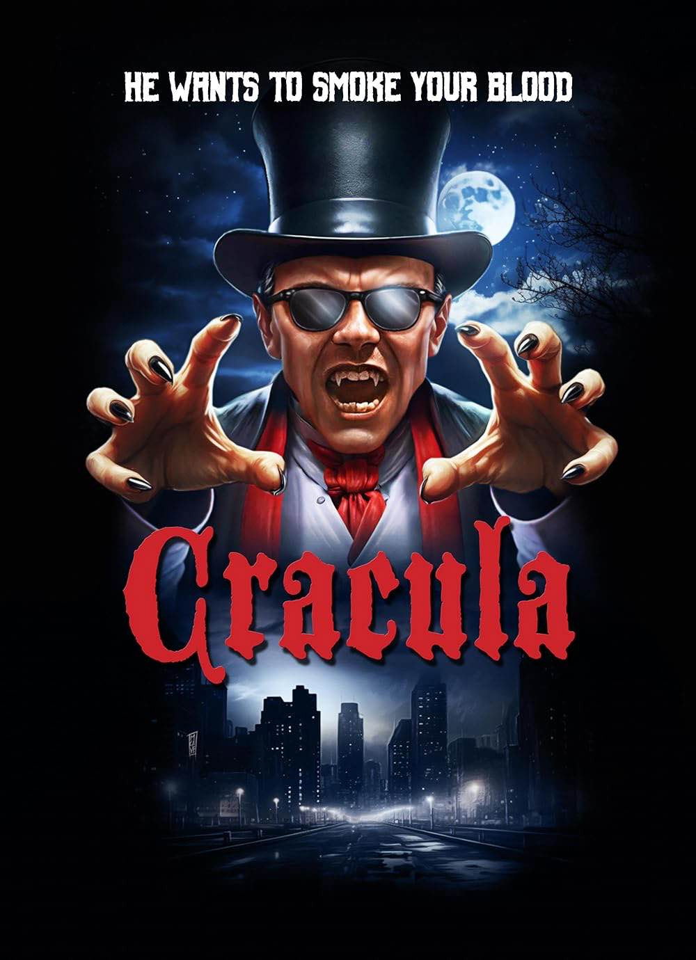 Cracula movie poster print