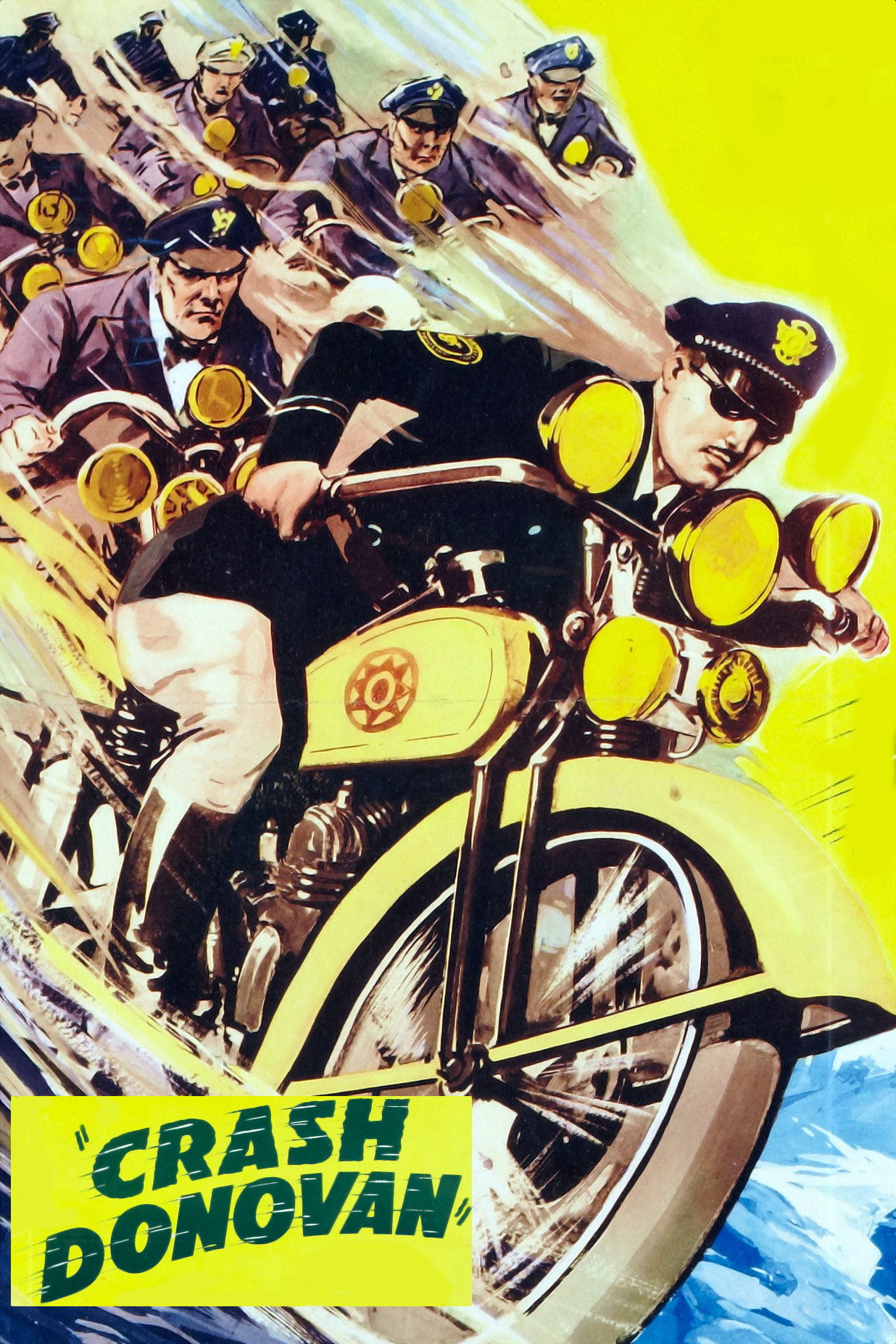 Crash Donovan movie poster print