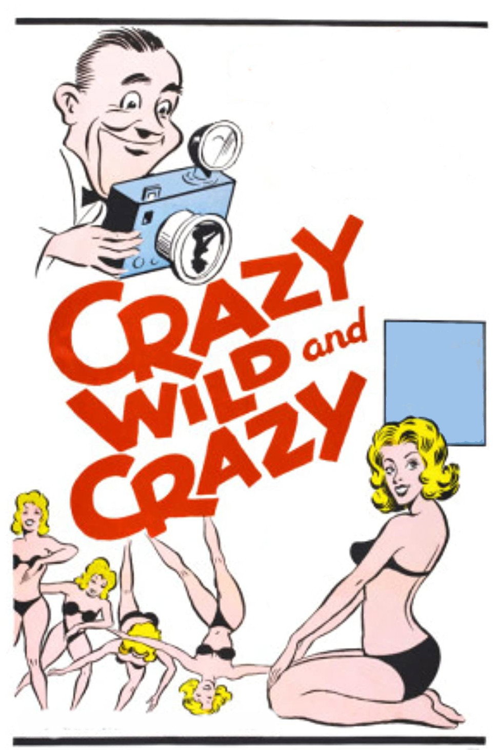 Crazy Wild and Crazy movie poster print