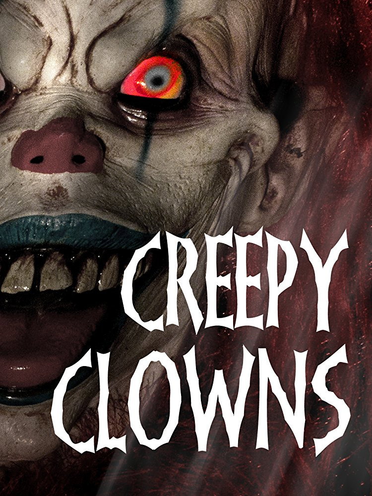 Creepy Clowns movie poster print