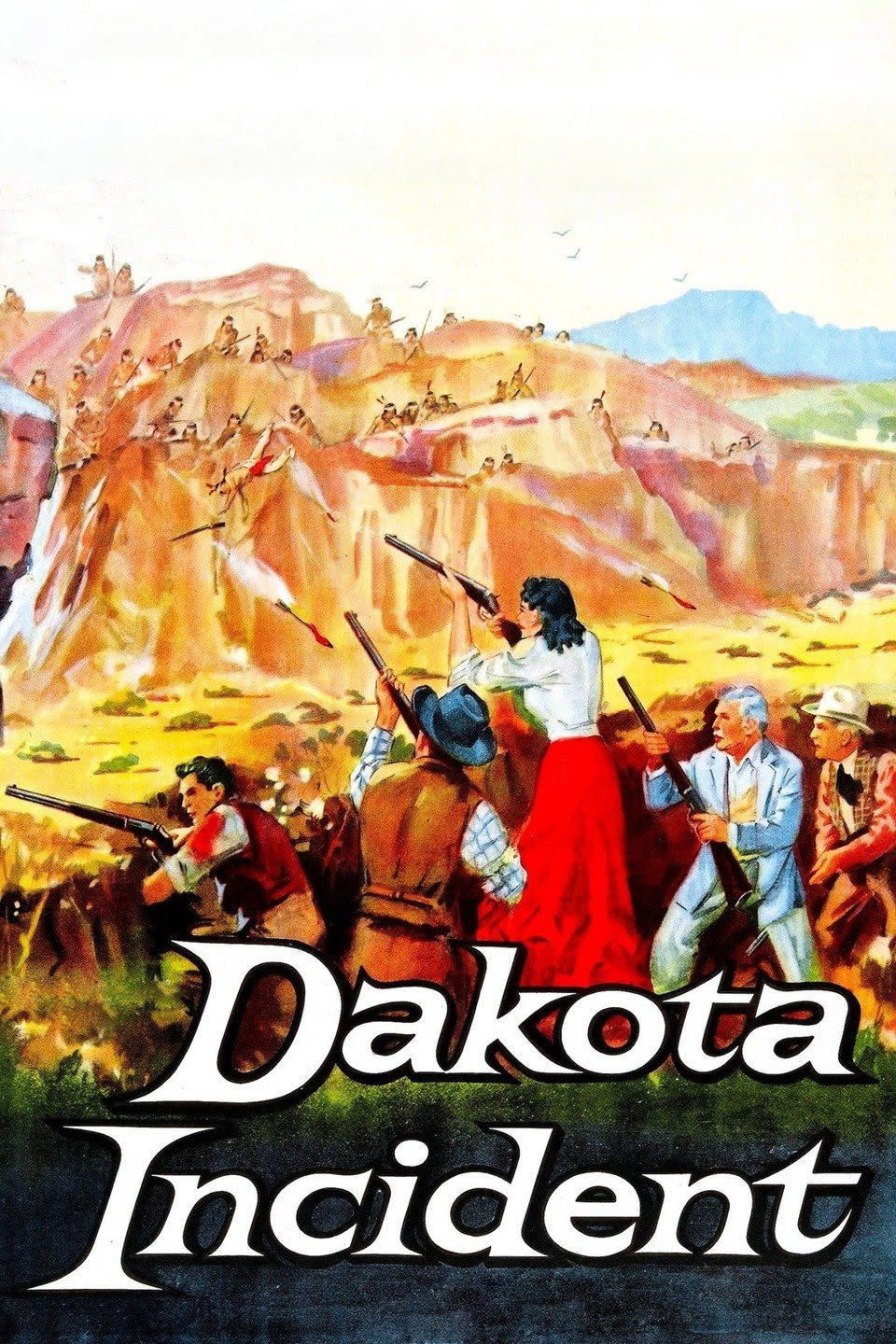 Dakota Incident movie poster print