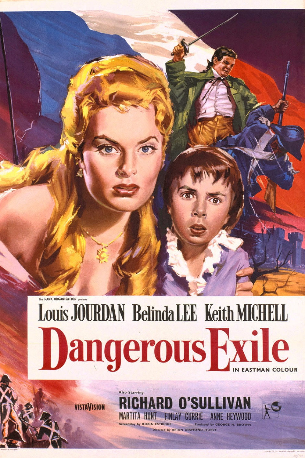 Dangerous Exile movie poster print