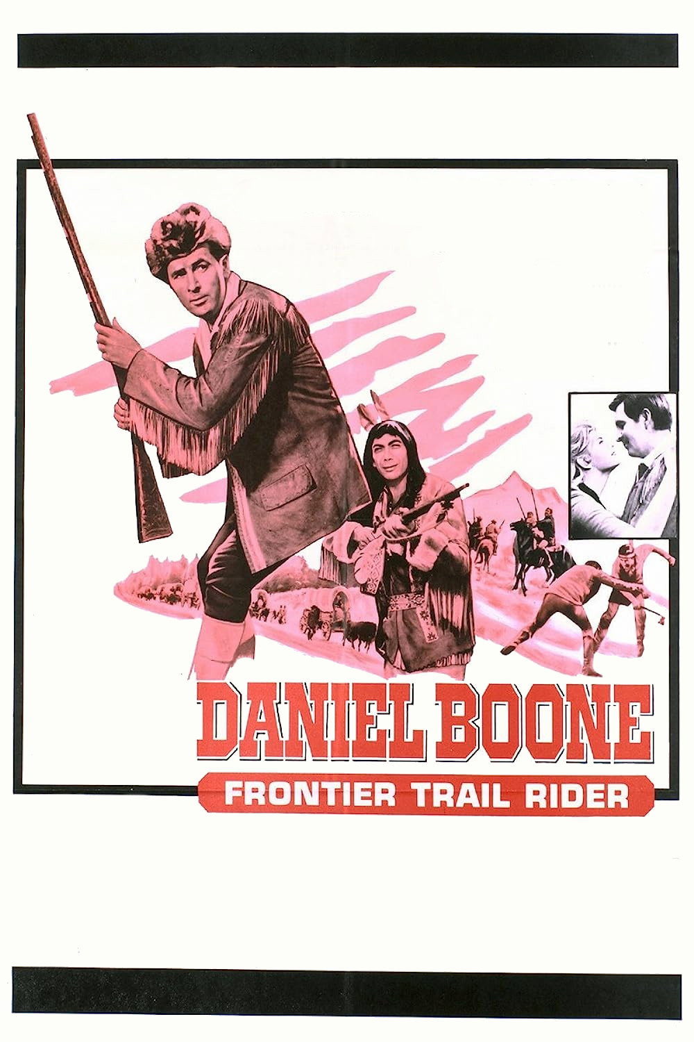 Daniel Boone: Frontier Trail Rider movie poster print