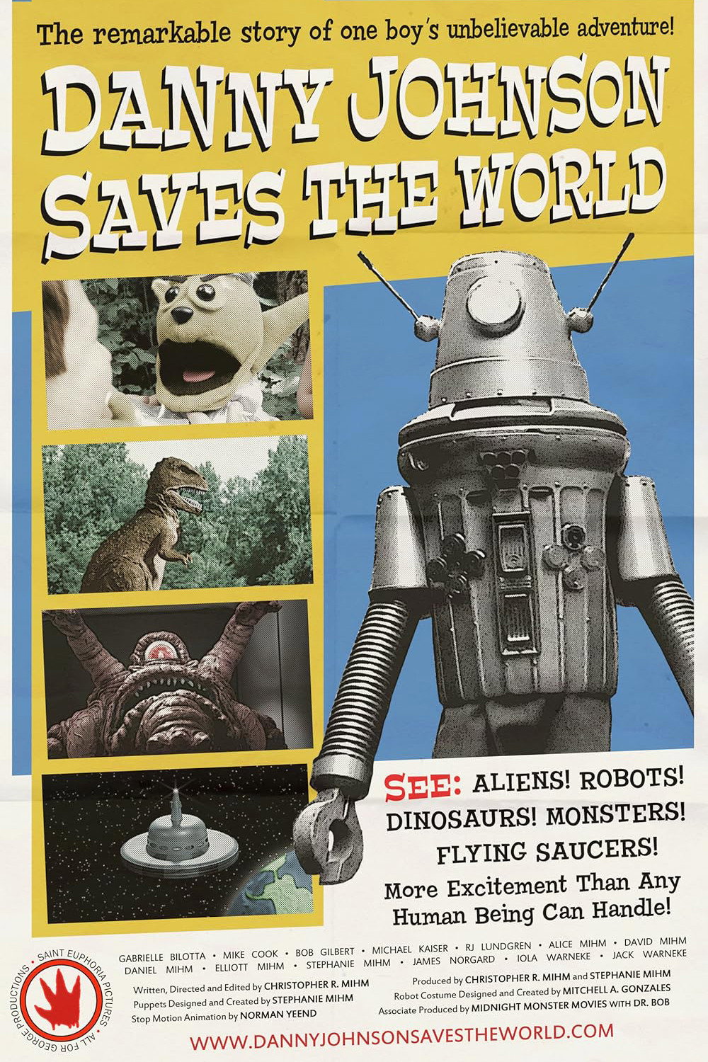 Danny Johnson Saves the World movie poster print