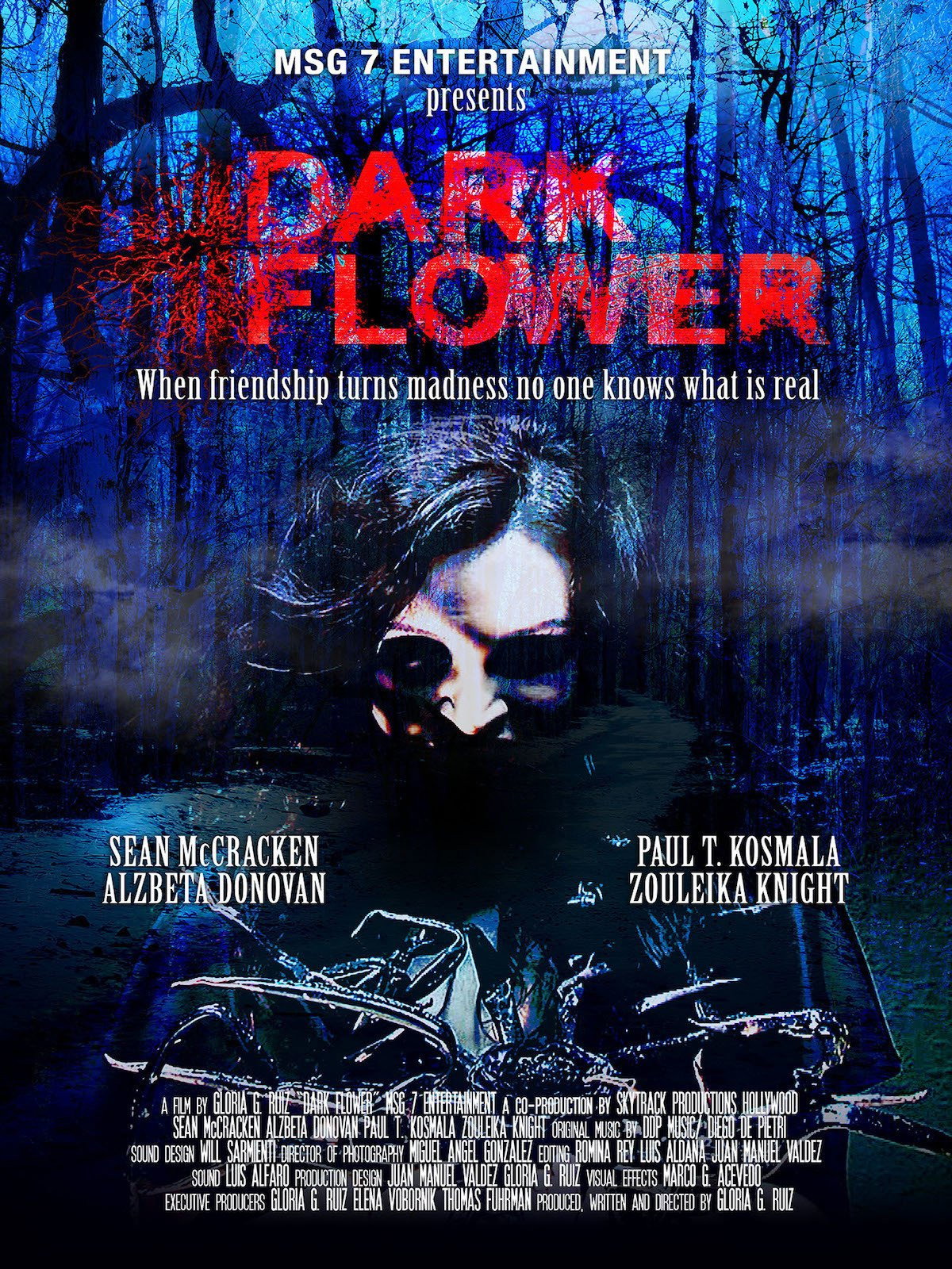 Dark Flower movie poster print