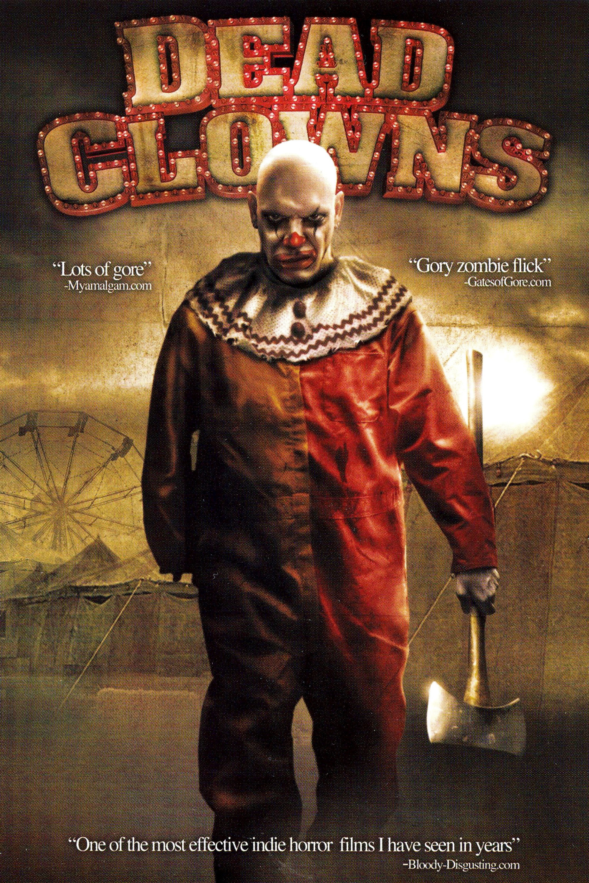 Dead Clowns movie poster print