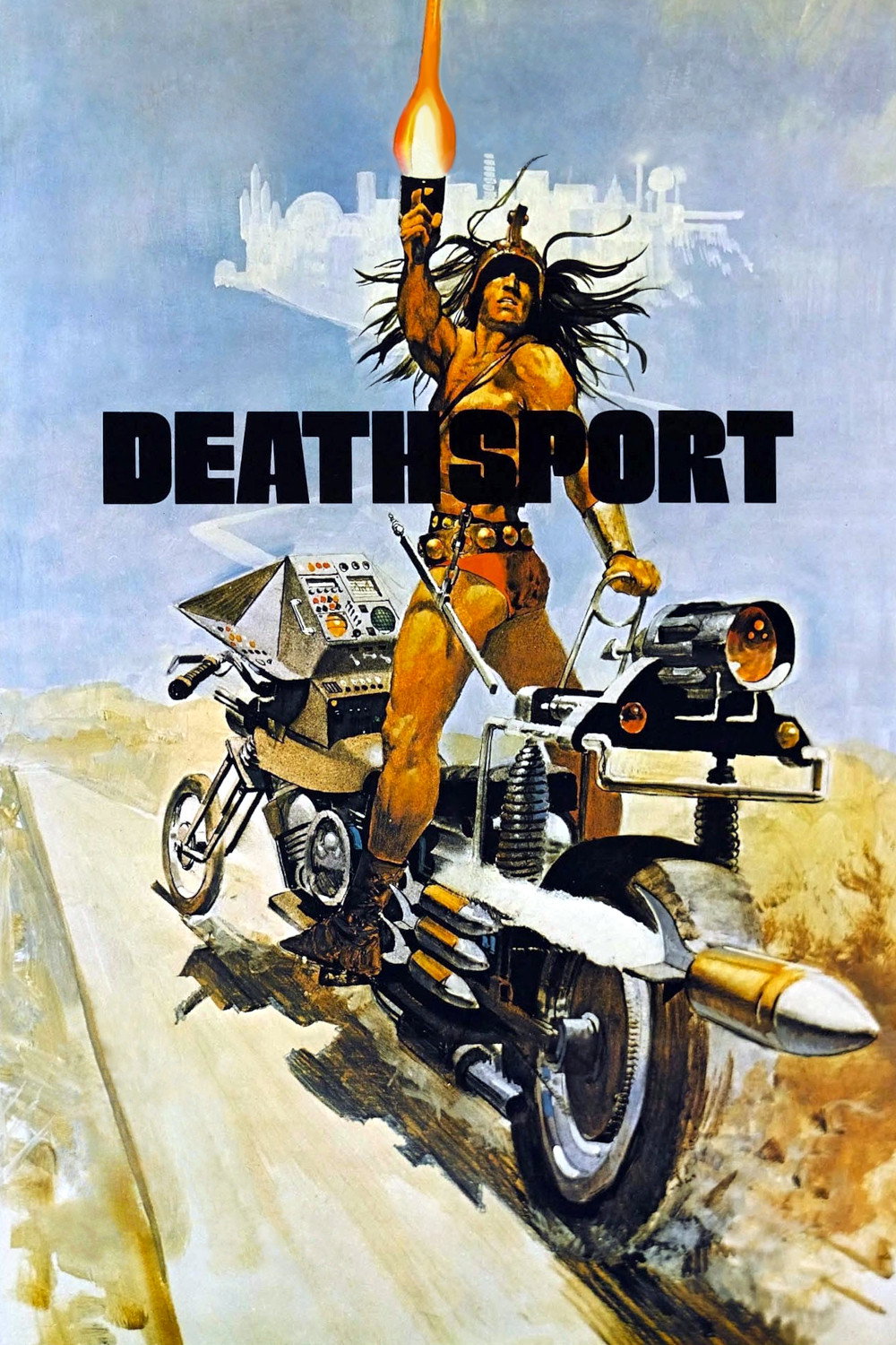 Deathsport movie poster print