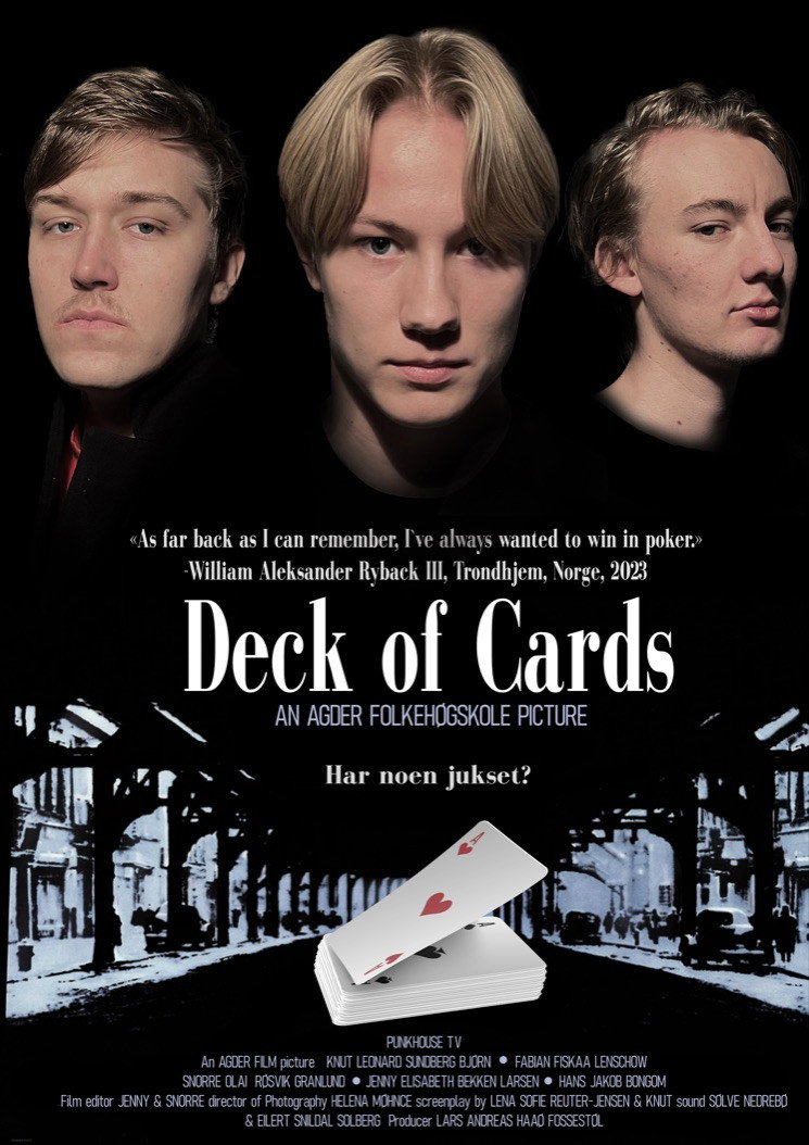 Deck of Cards movie poster print