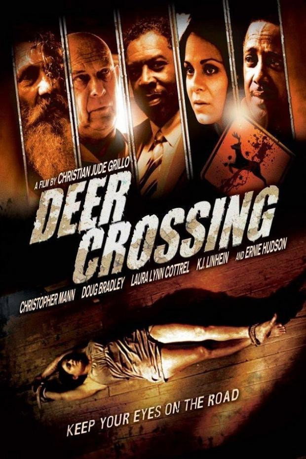Deer Crossing movie poster print