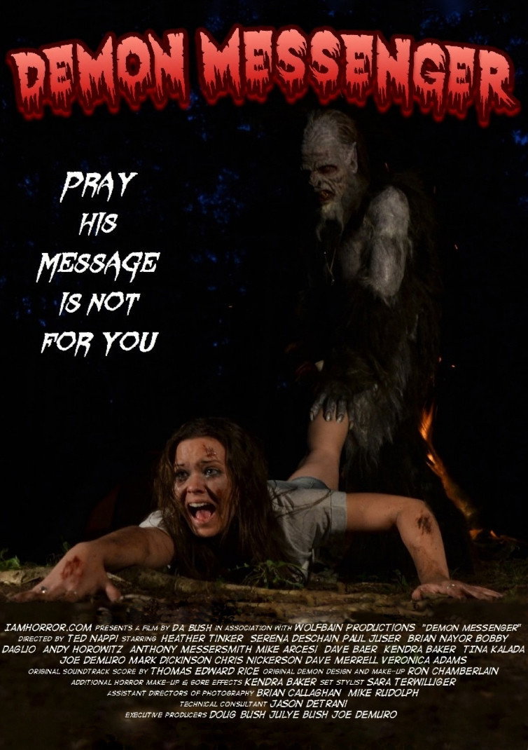 Demon Messenger movie poster print