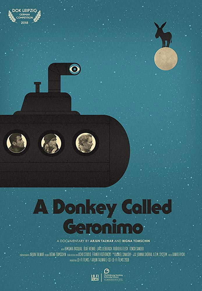 Der Esel hieß Geronimo movie poster print