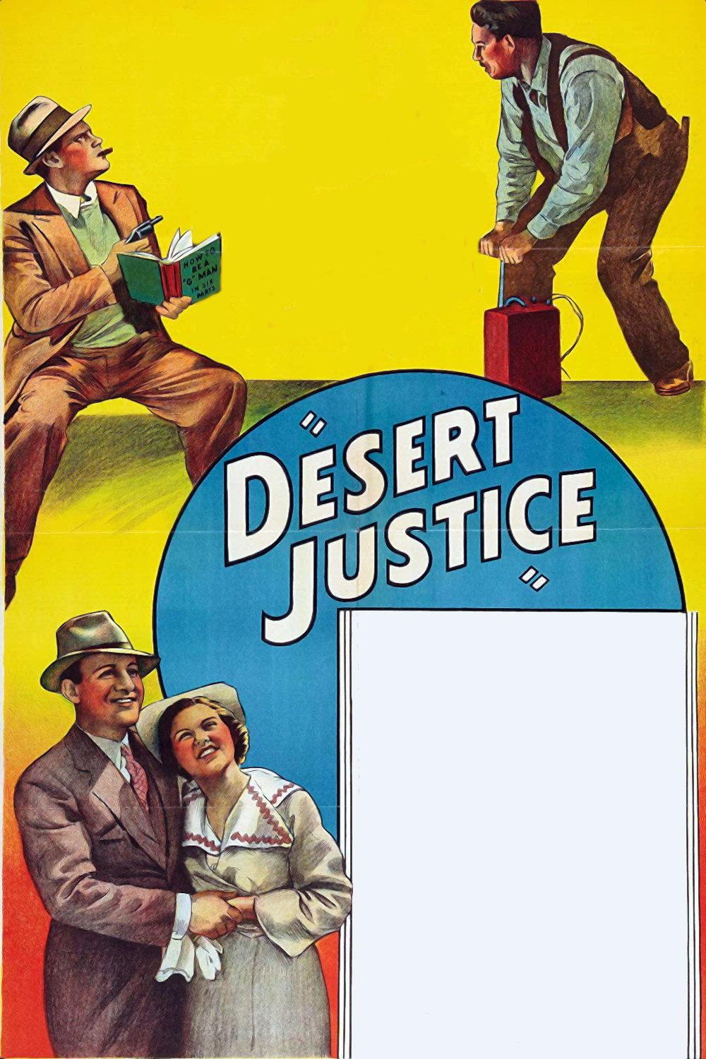 Desert Justice movie poster print