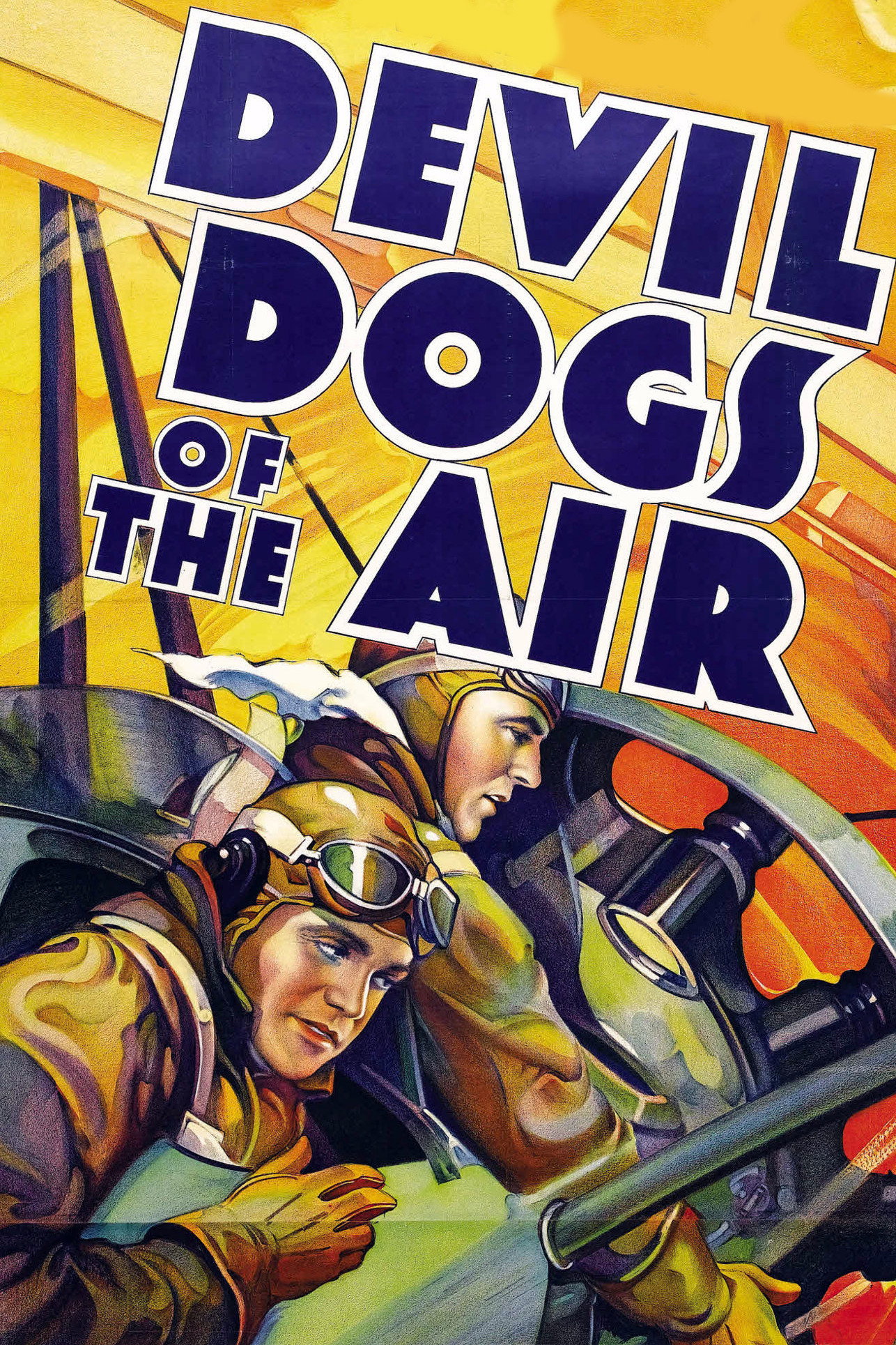 Devil Dogs of the Air movie poster print