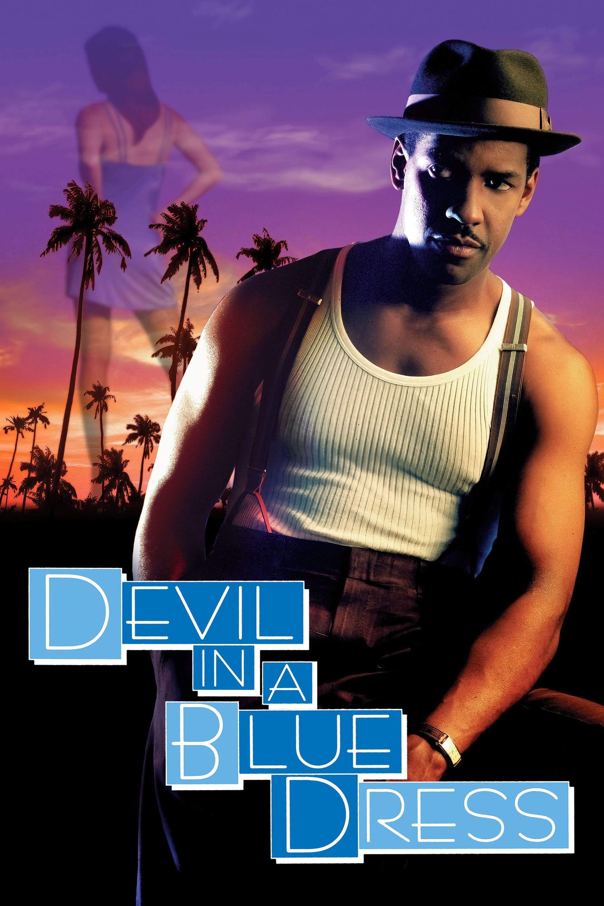 Devil in a Blue Dress movie poster print