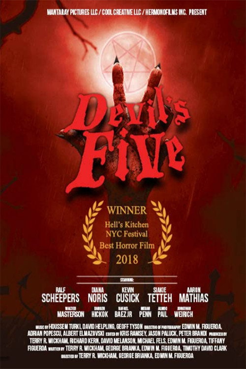Devil's Five movie poster print