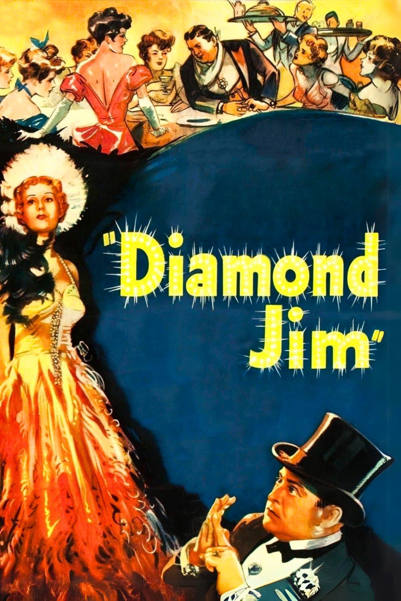 Diamond Jim movie poster print