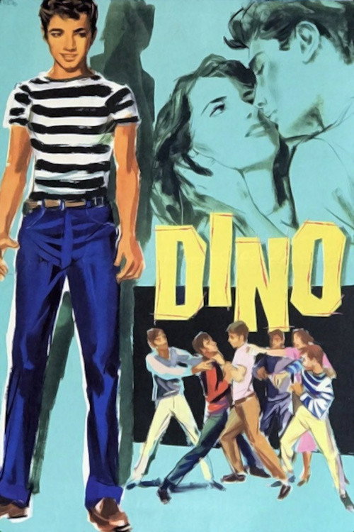 Dino movie poster print