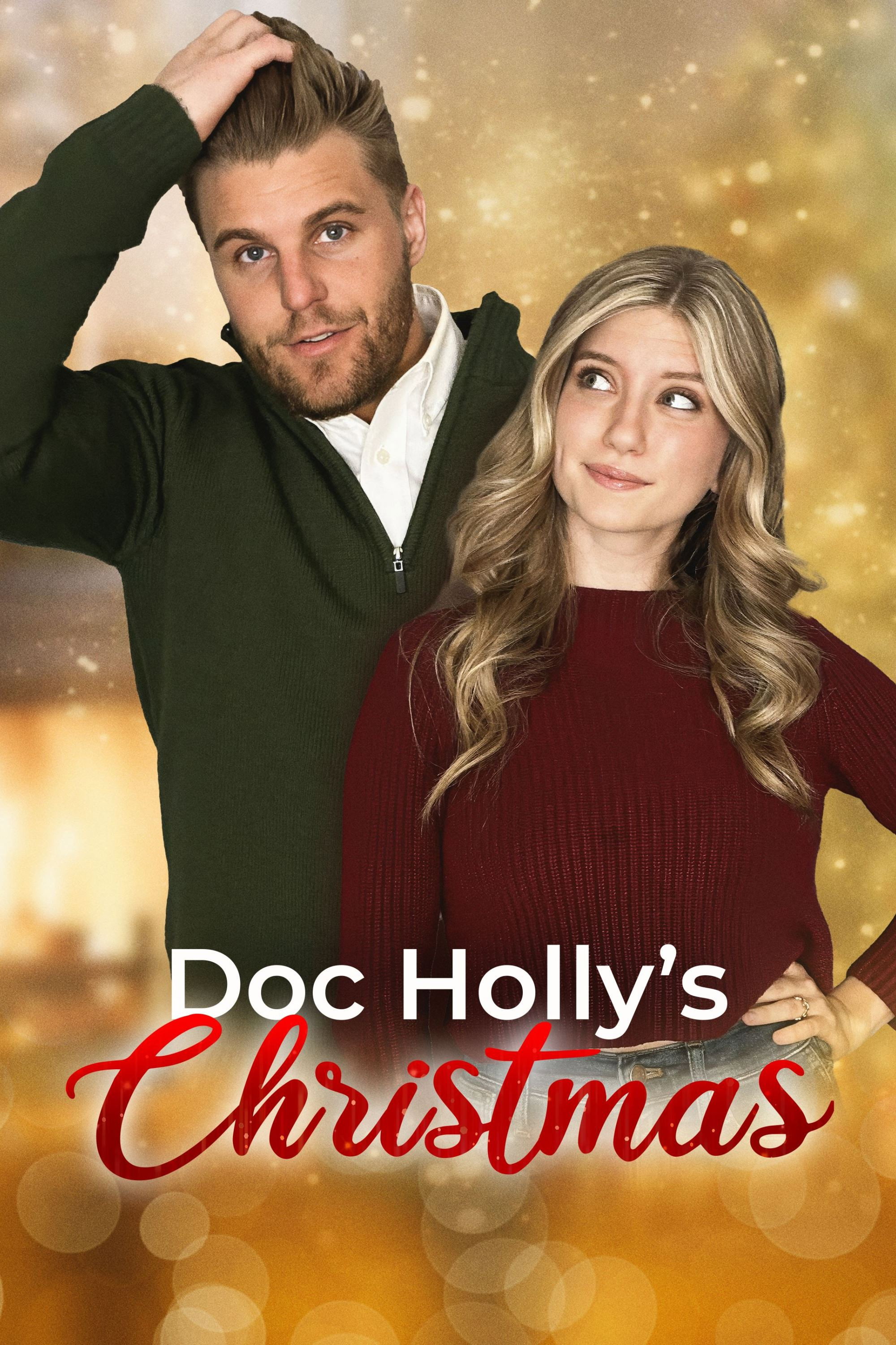 Doc Holly's Christmas movie poster print