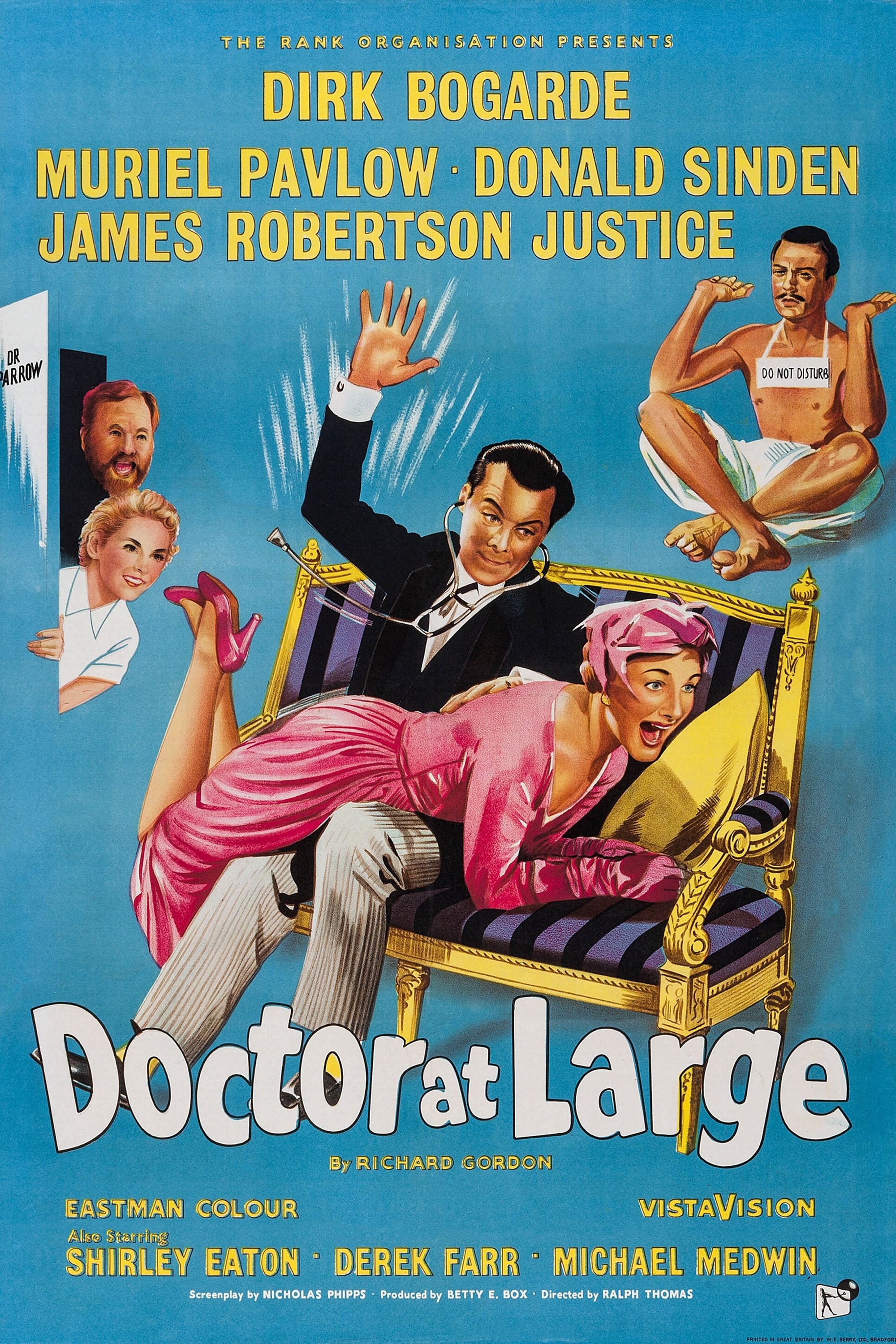 Doctor at Large movie poster print