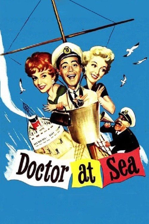 Doctor at Sea movie poster print