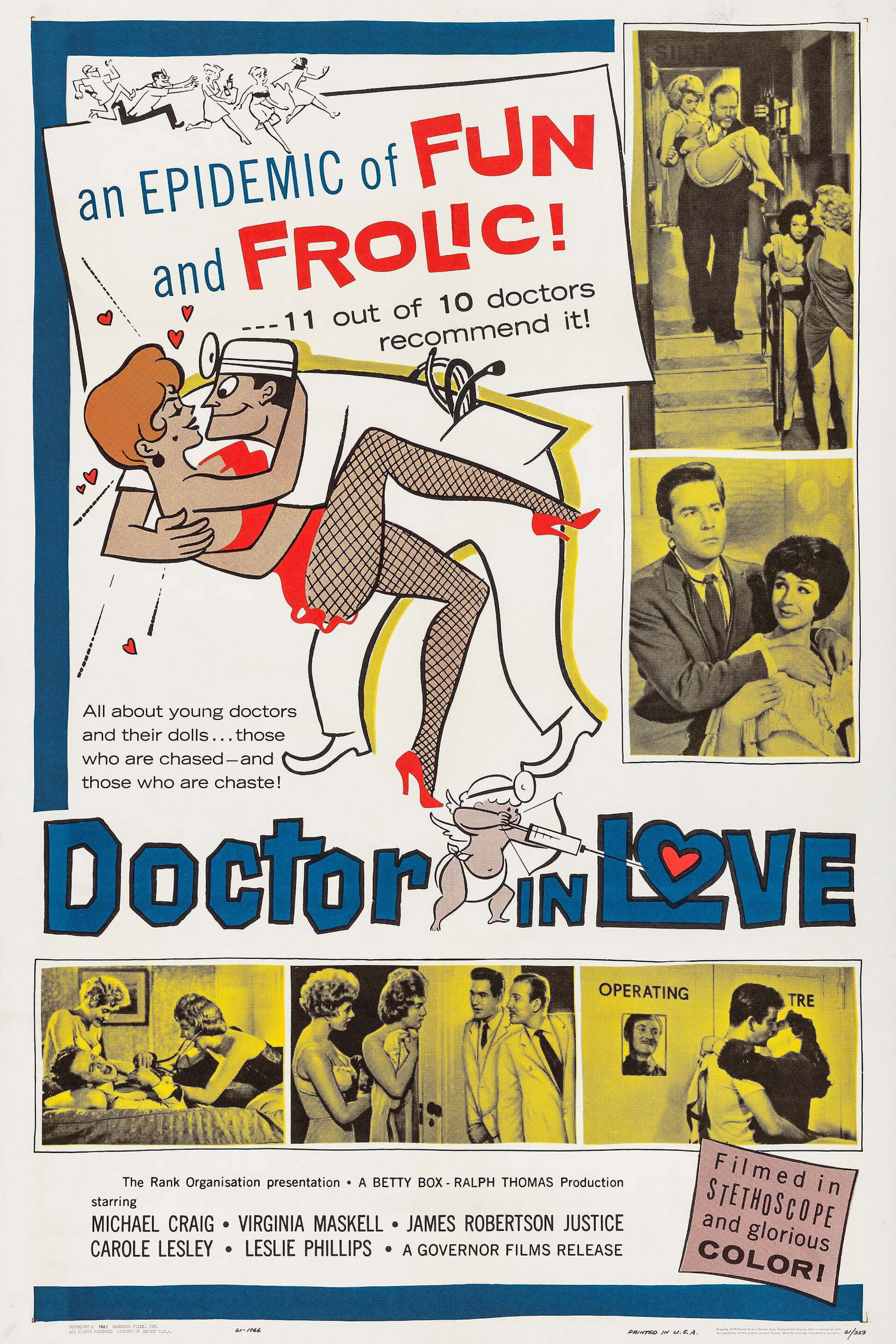 Doctor in Love movie poster print