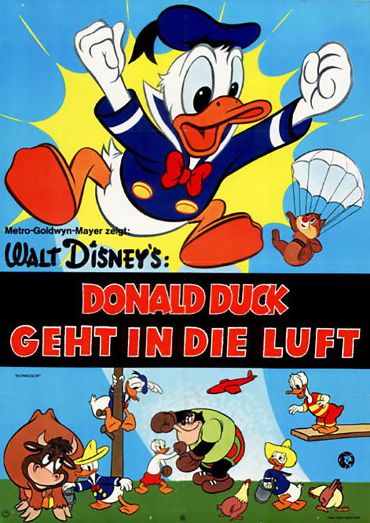 Donald Duck and his Companions movie poster print