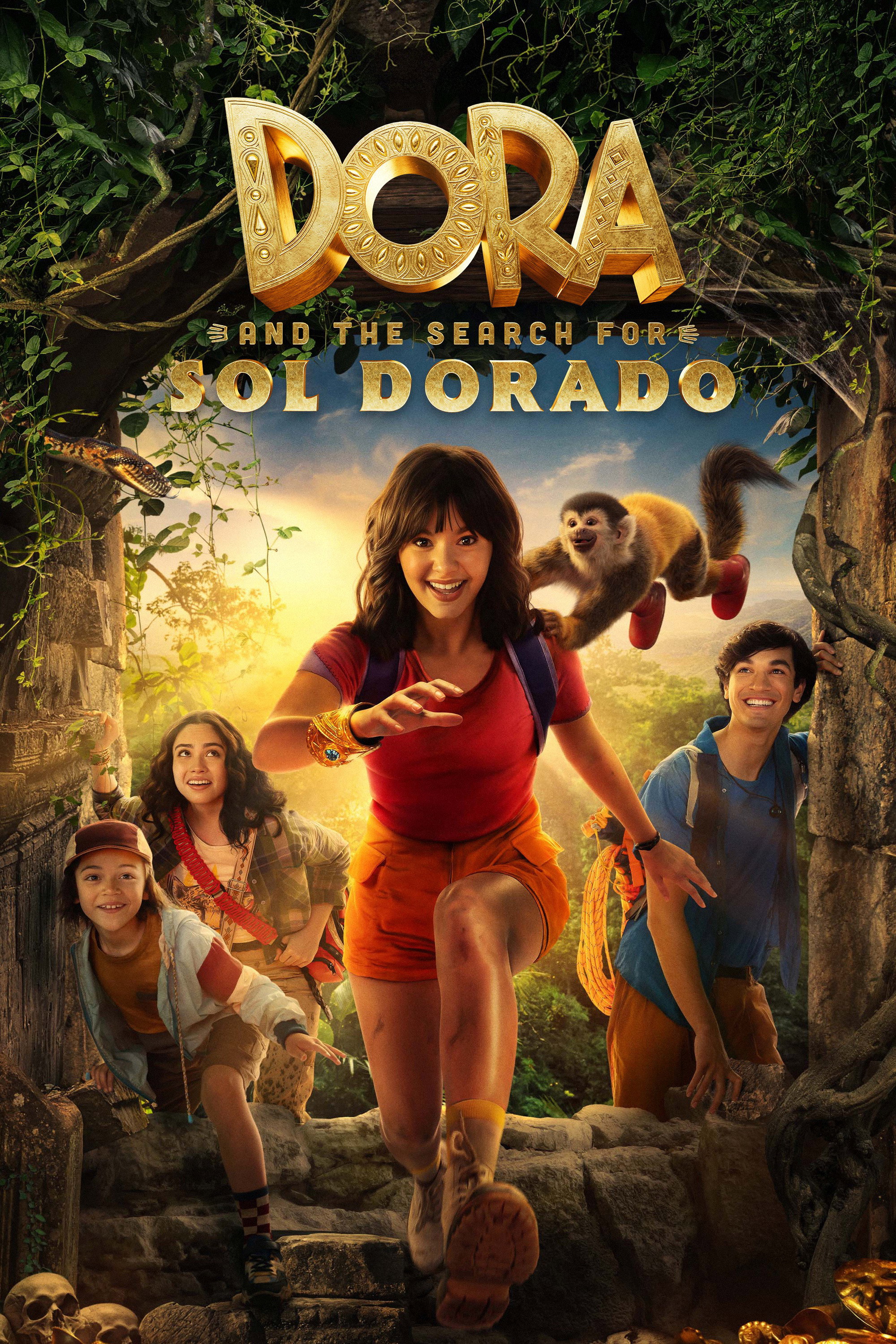 Dora and the Search for Sol Dorado movie poster print