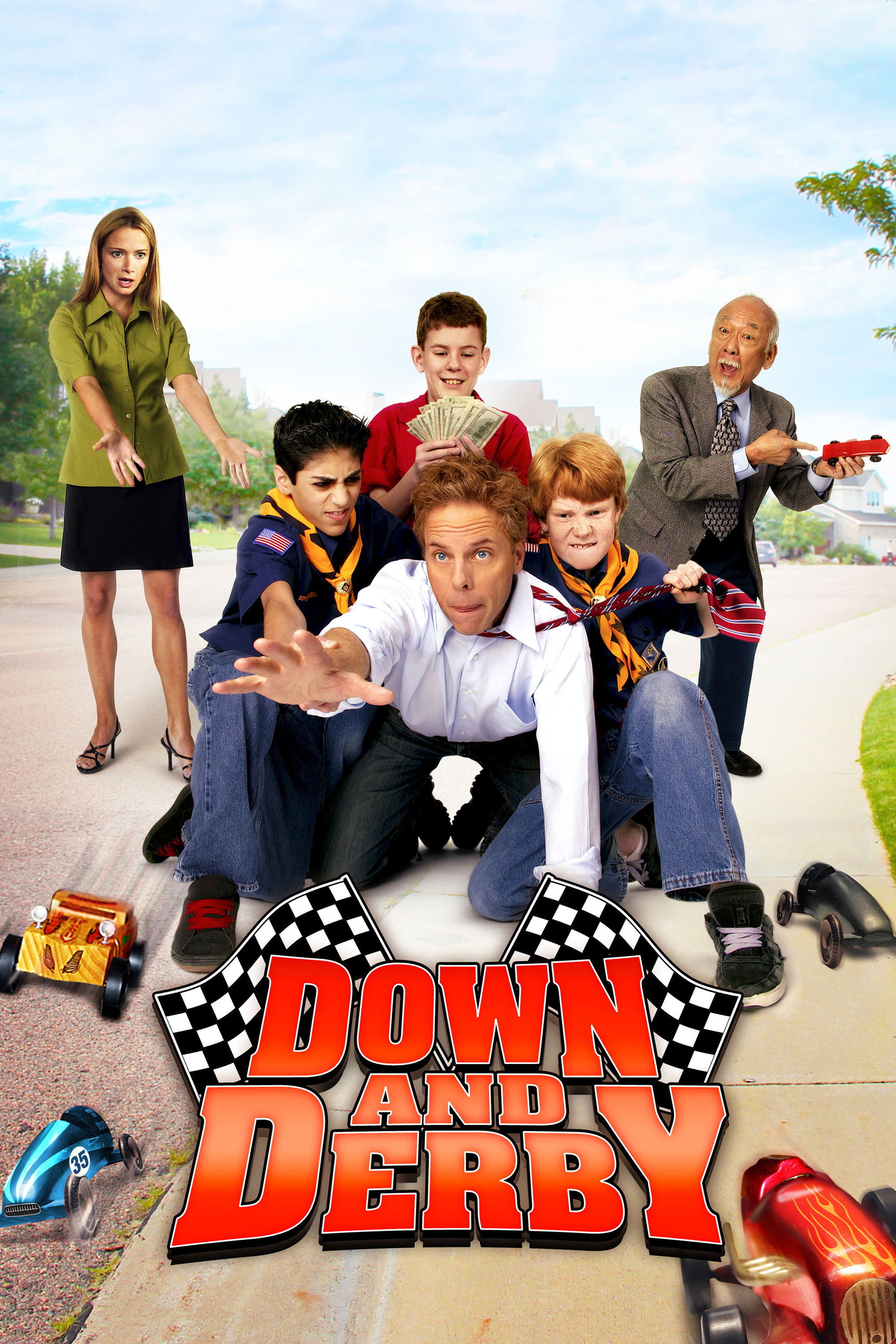 Down and Derby movie poster print