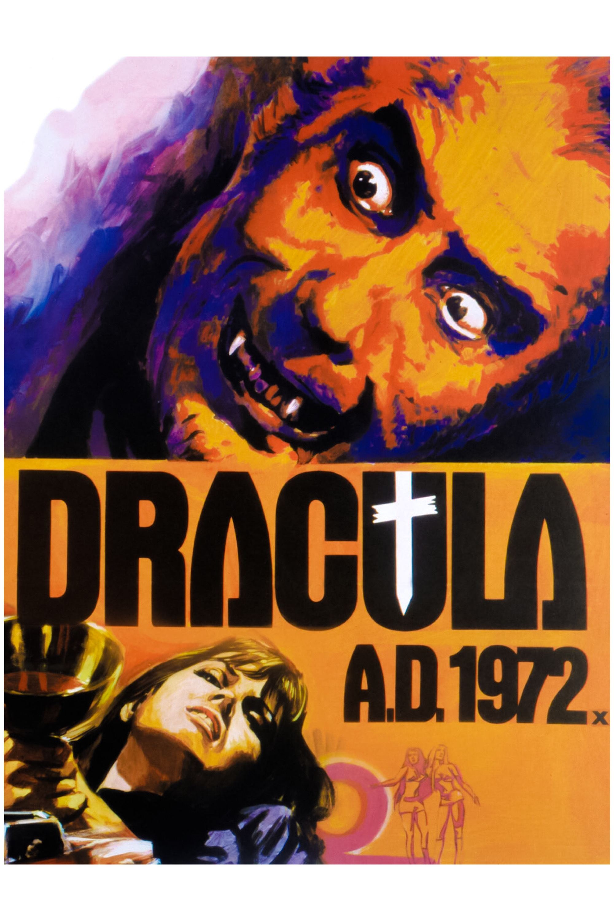 Dracula A.D. 1972 movie poster print
