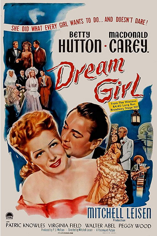 Dream Girl movie poster print