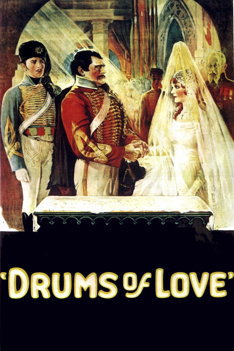 Drums of Love movie poster print