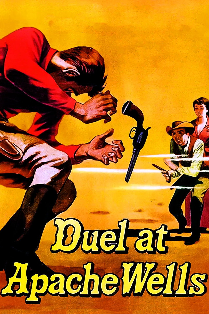 Duel at Apache Wells movie poster print