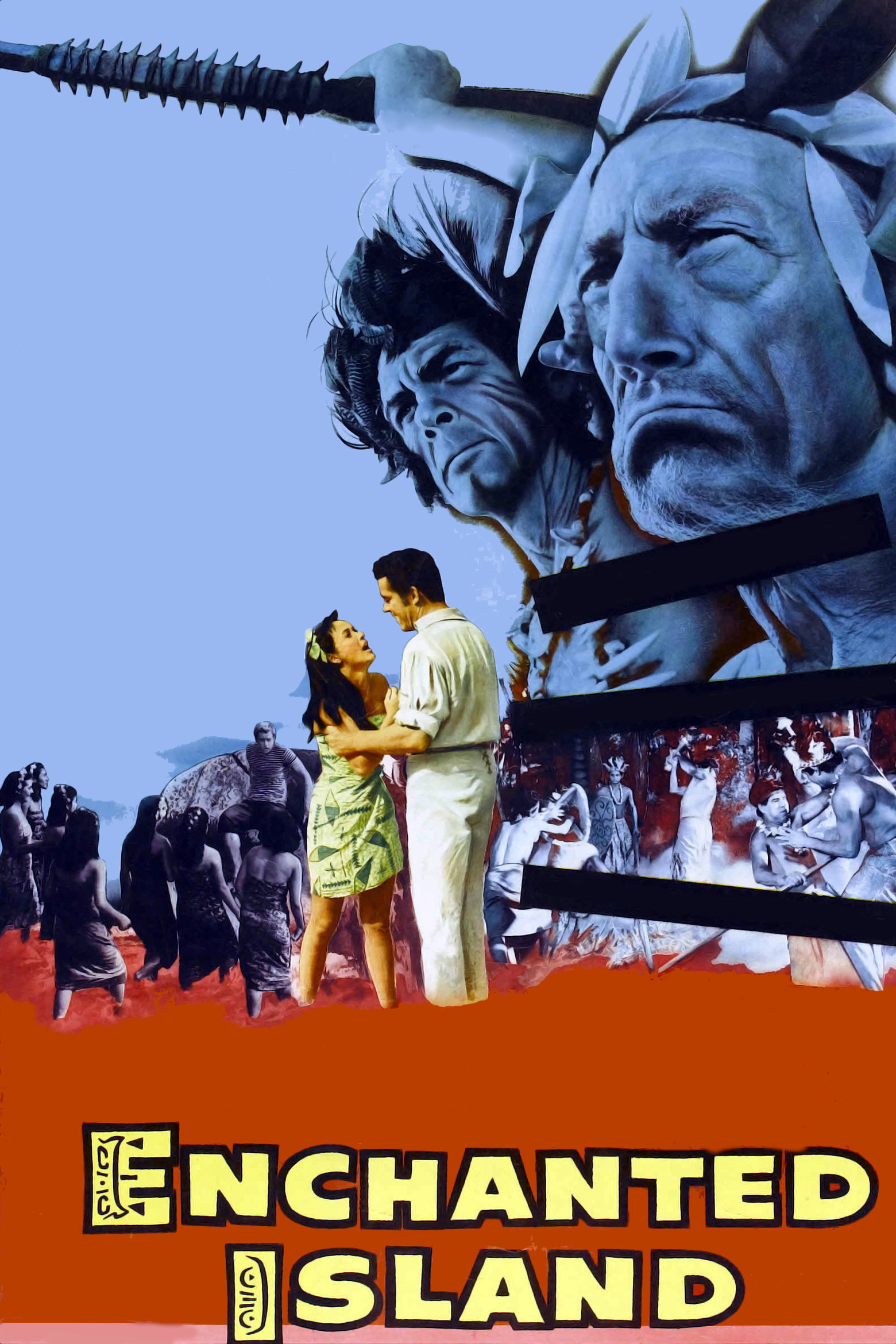 Enchanted Island movie poster print