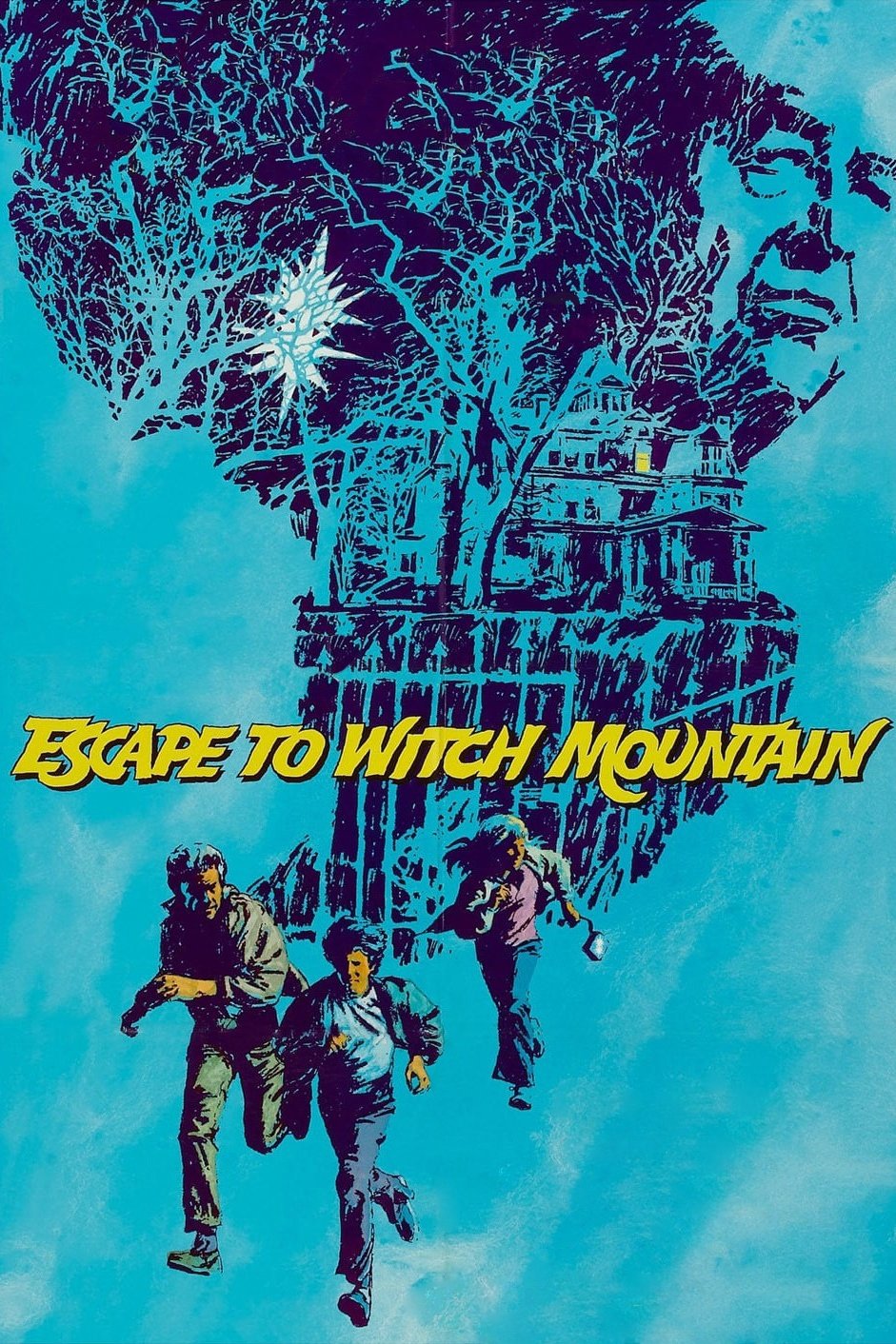 Escape to Witch Mountain movie poster print