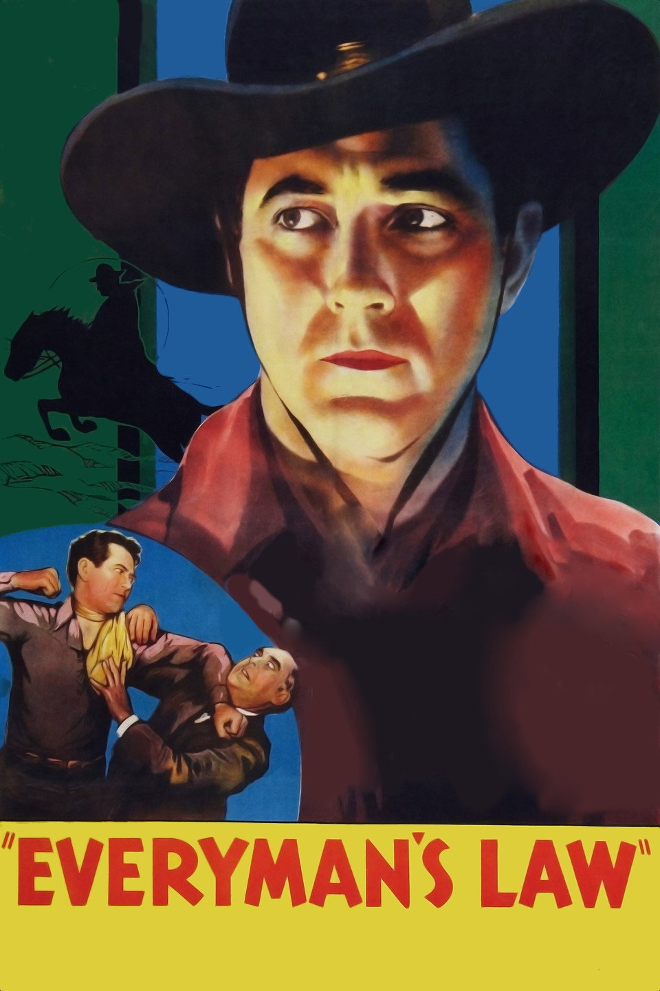 Everyman's Law movie poster print