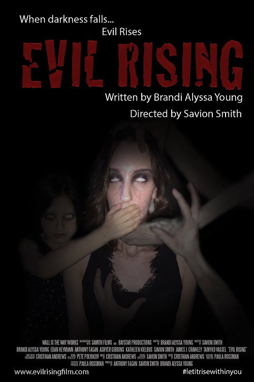 Evil Rising movie poster print