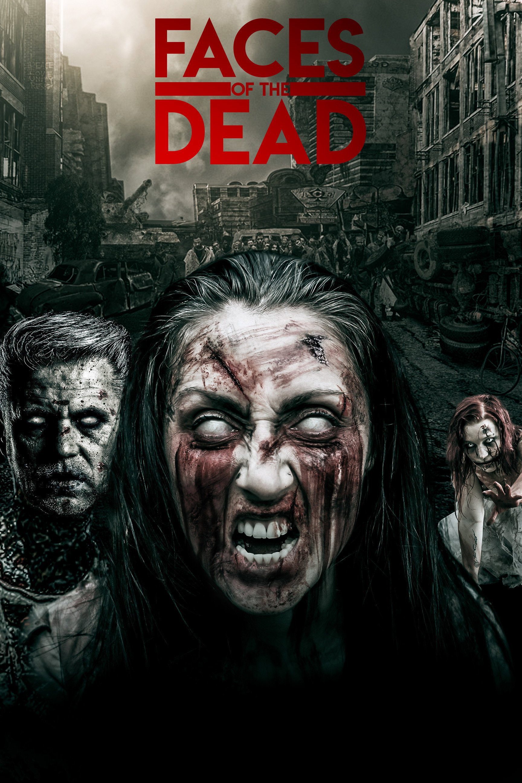 Faces of the Dead movie poster print