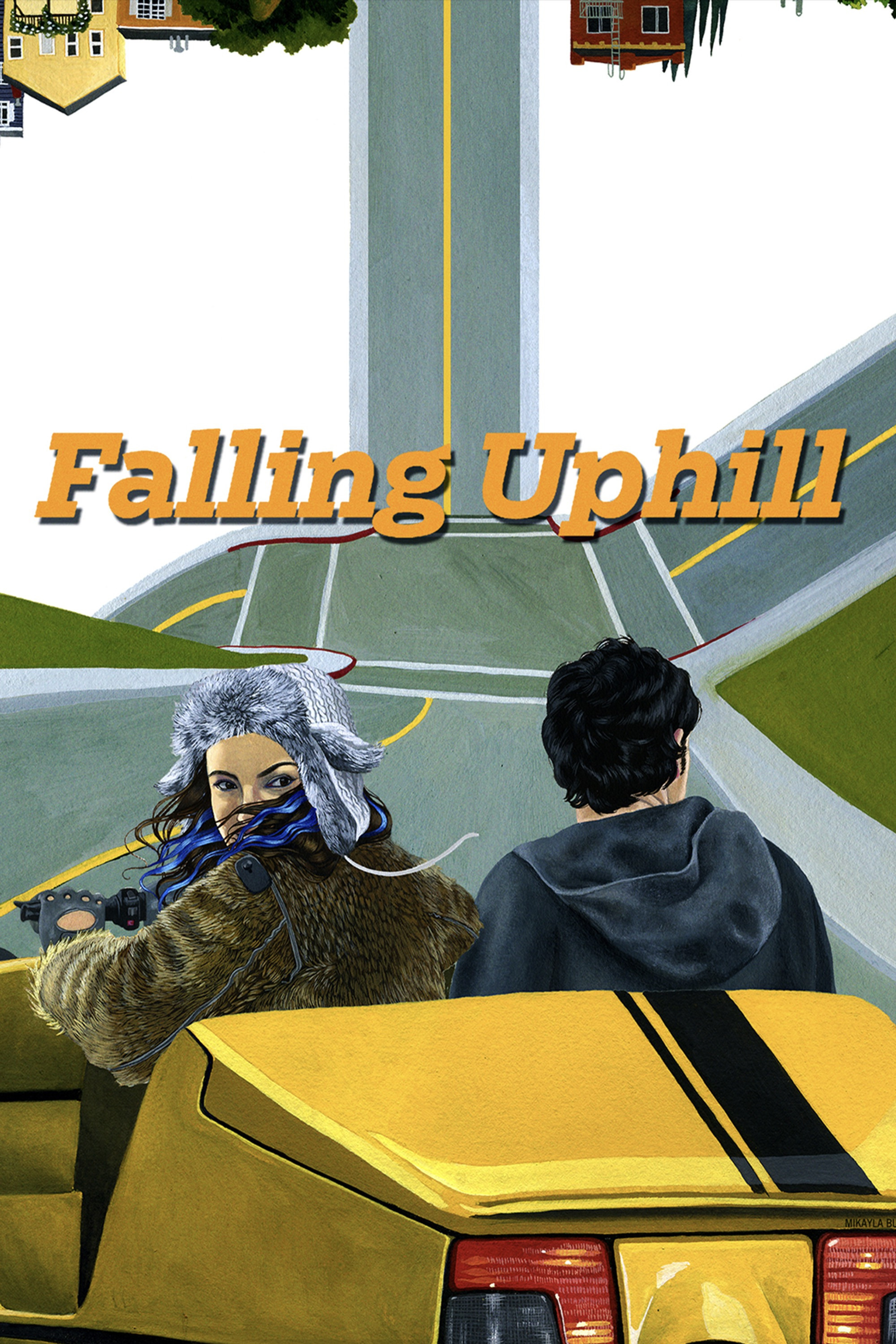 Falling Uphill movie poster print