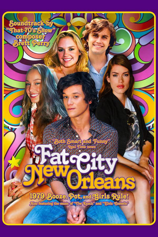 Fat City, New Orleans movie poster print