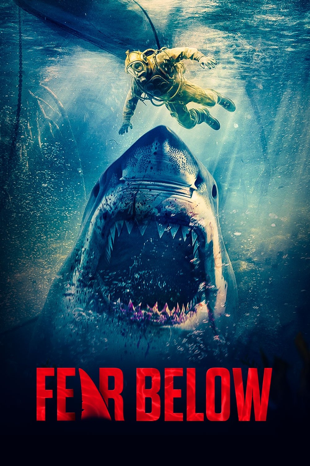 Fear Below movie poster print