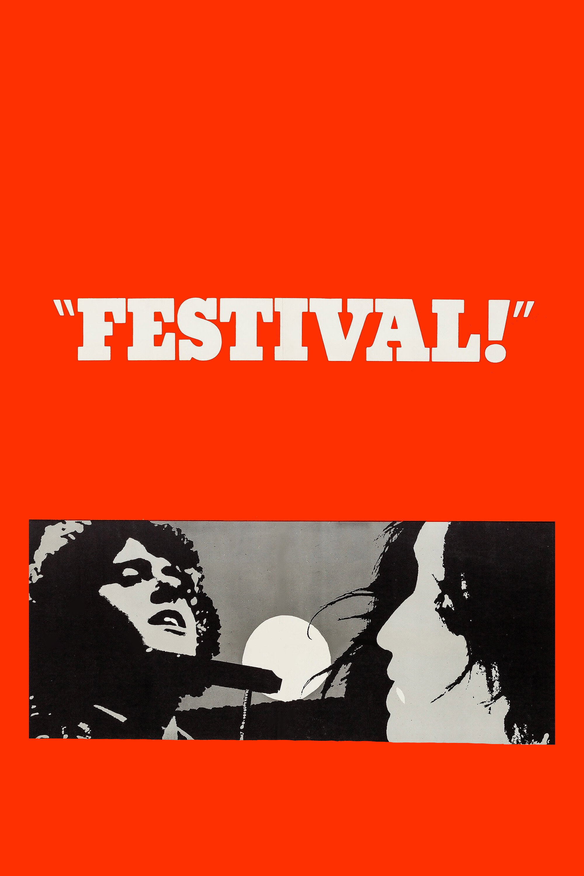 Festival movie poster print