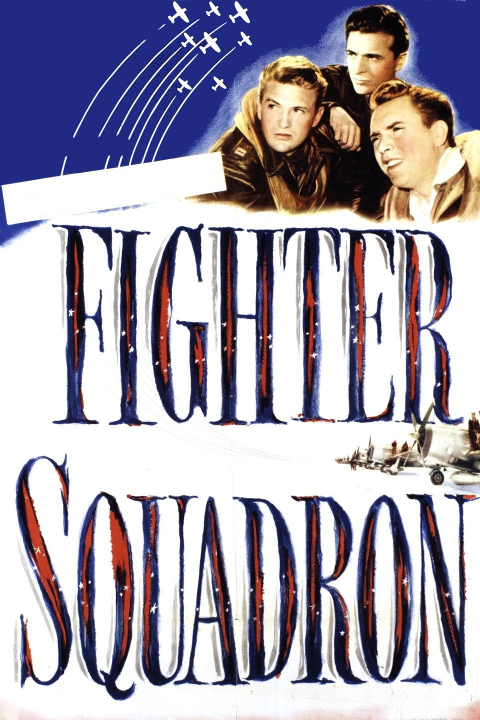 Fighter Squadron movie poster print