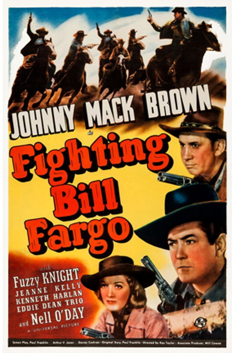 Fighting Bill Fargo movie poster print