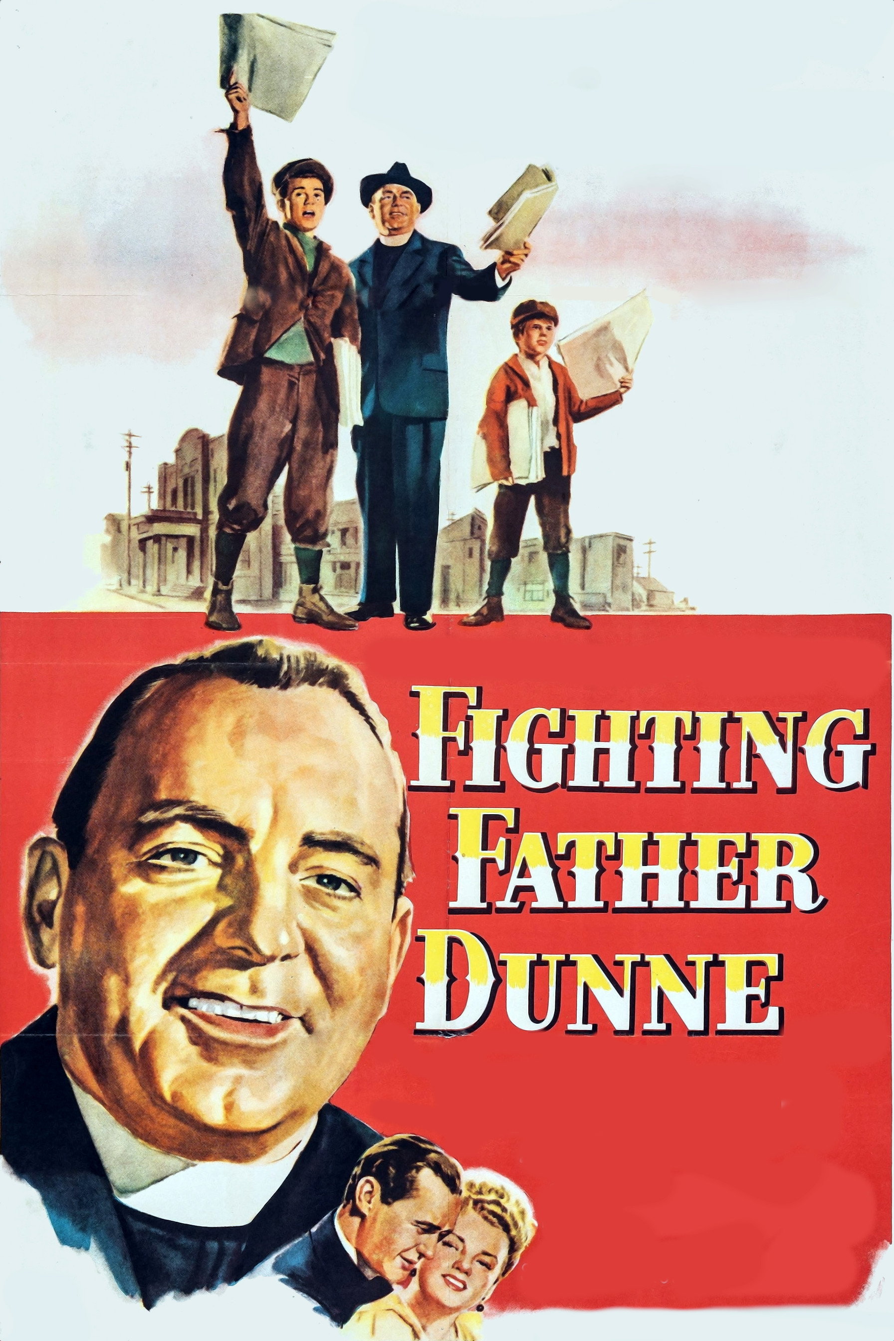 Fighting Father Dunne movie poster print