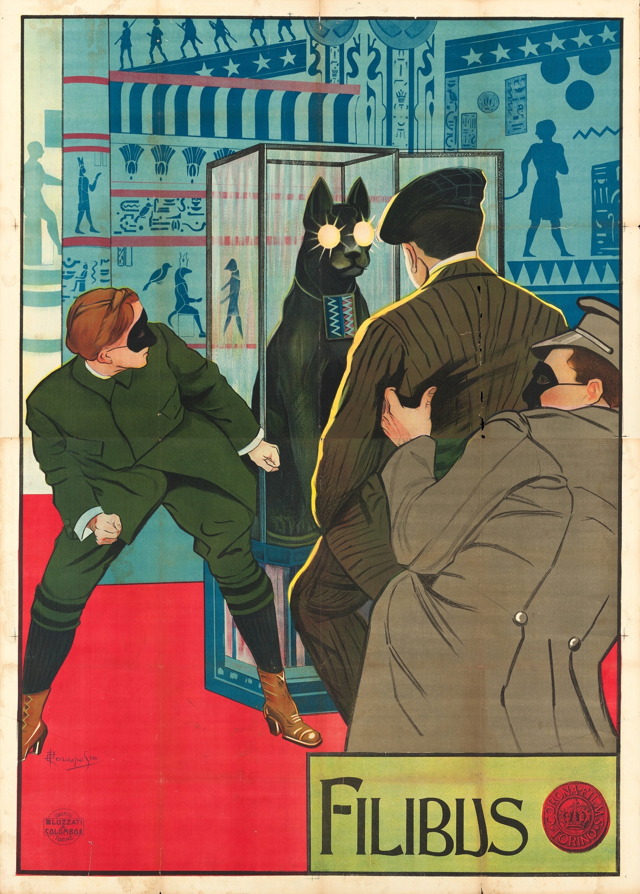Filibus movie poster print