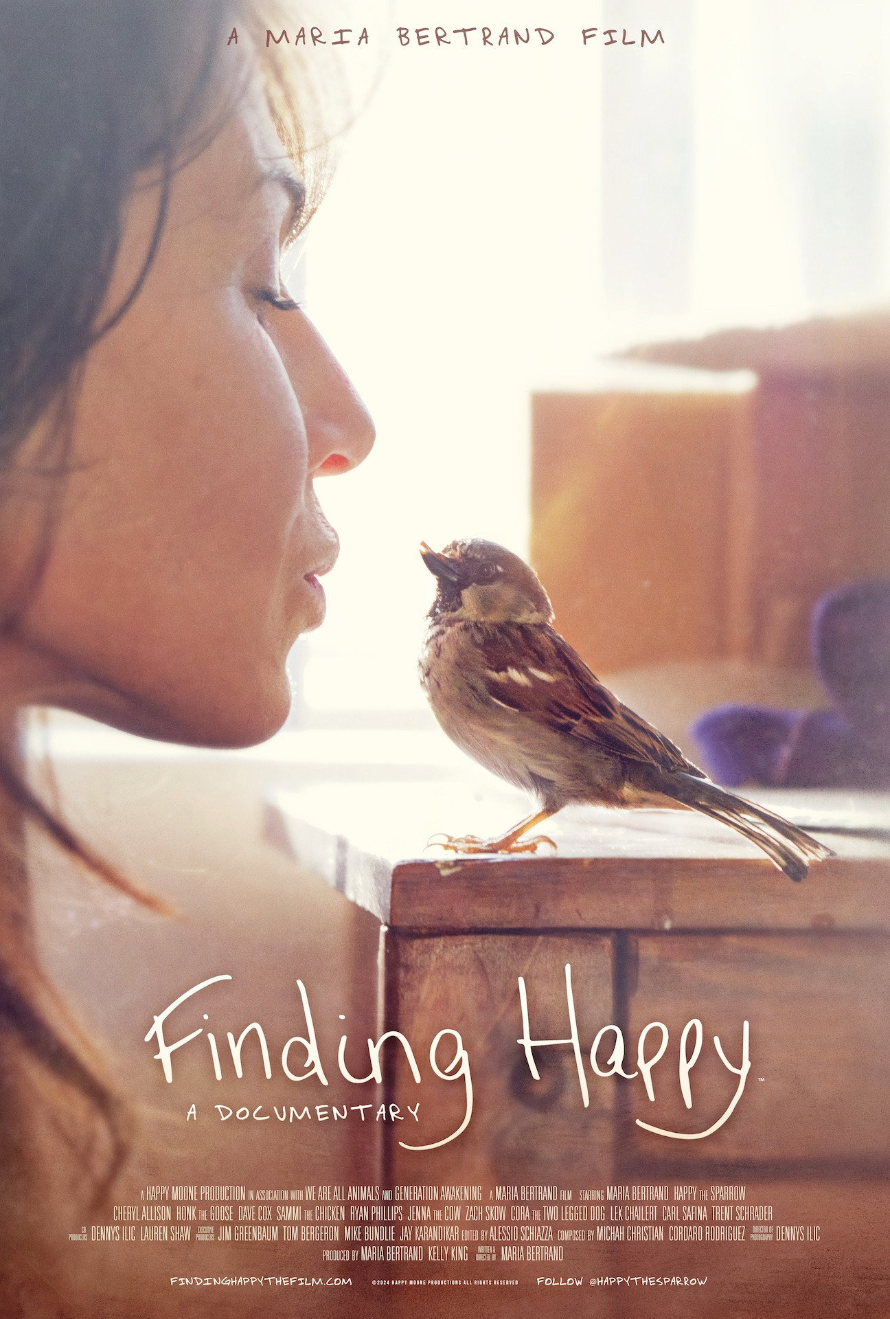 Finding HAPPY movie poster print